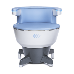 The Emsella Chair is a non-invasion way of doing 11,000 kegels in 28 minutes