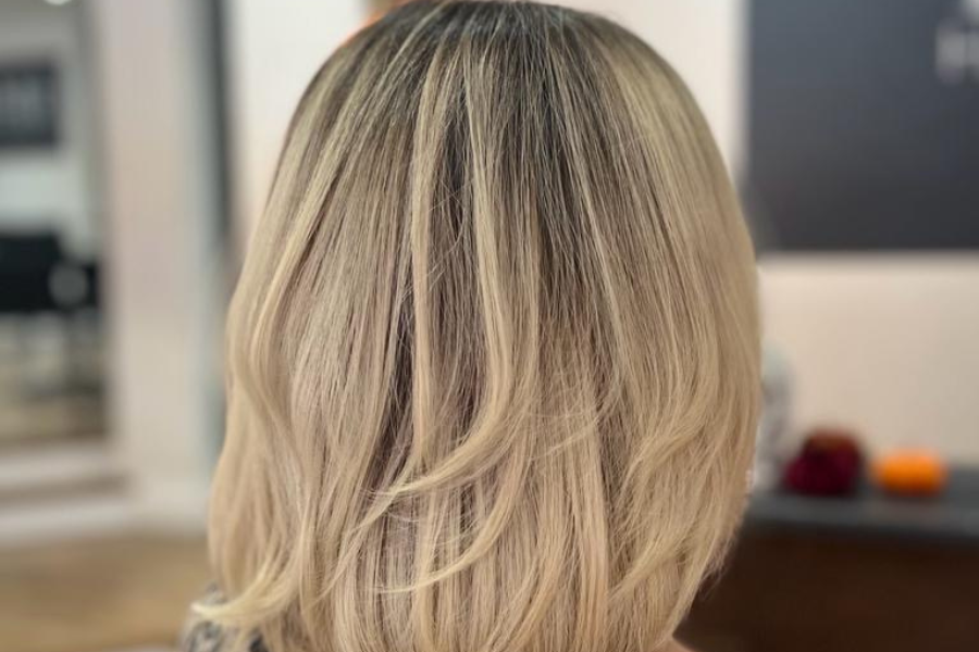 Ladies' Cut & Finish by expert stylists at Time Hair & Beauty, Caterham, creating personalised looks with precision and style.