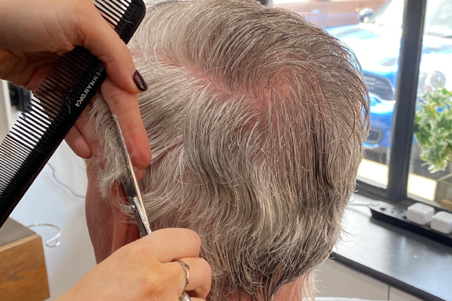 Gentlemen's Cut & Finish at Time Hair & Beauty, Caterham, tailored to enhance your personal style with a sharp, clean finish.